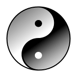 Tai Chi Symbol yin and yang balance